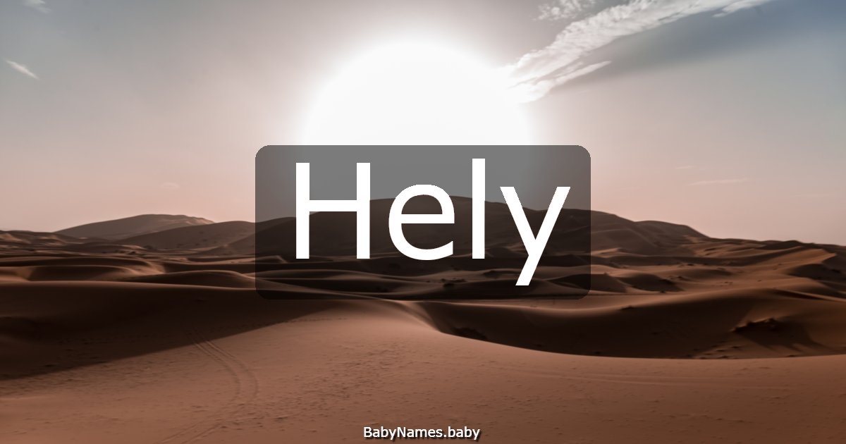 Hely