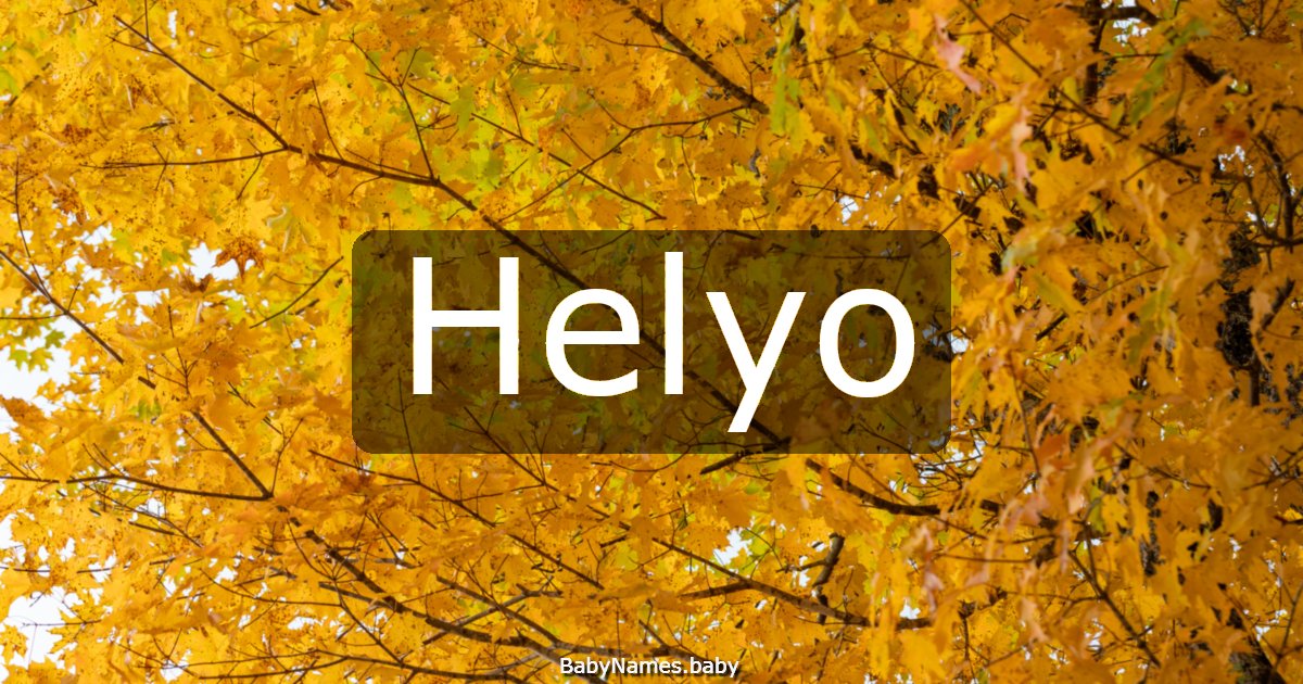 Helyo