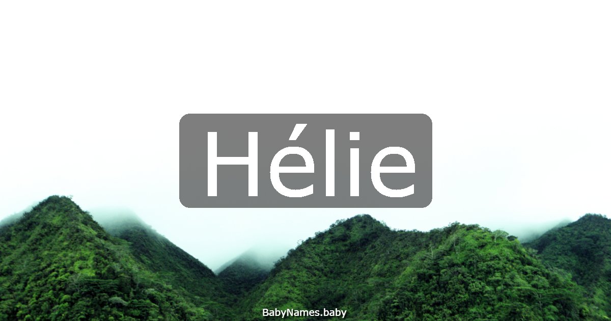 Hélie