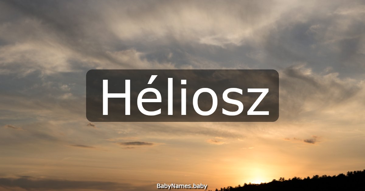 Héliosz