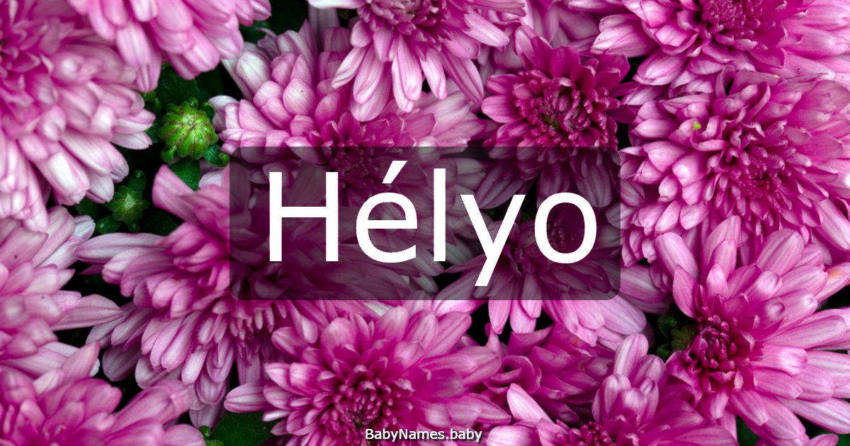 Hélyo