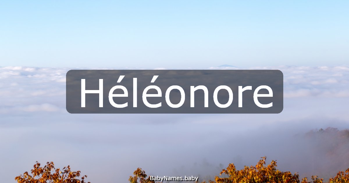 Héléonore