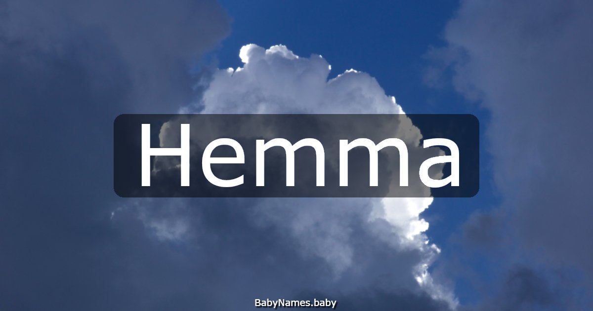 Hemma