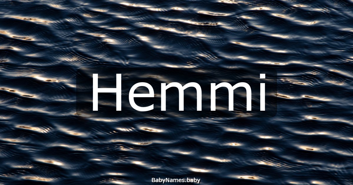 Hemmi