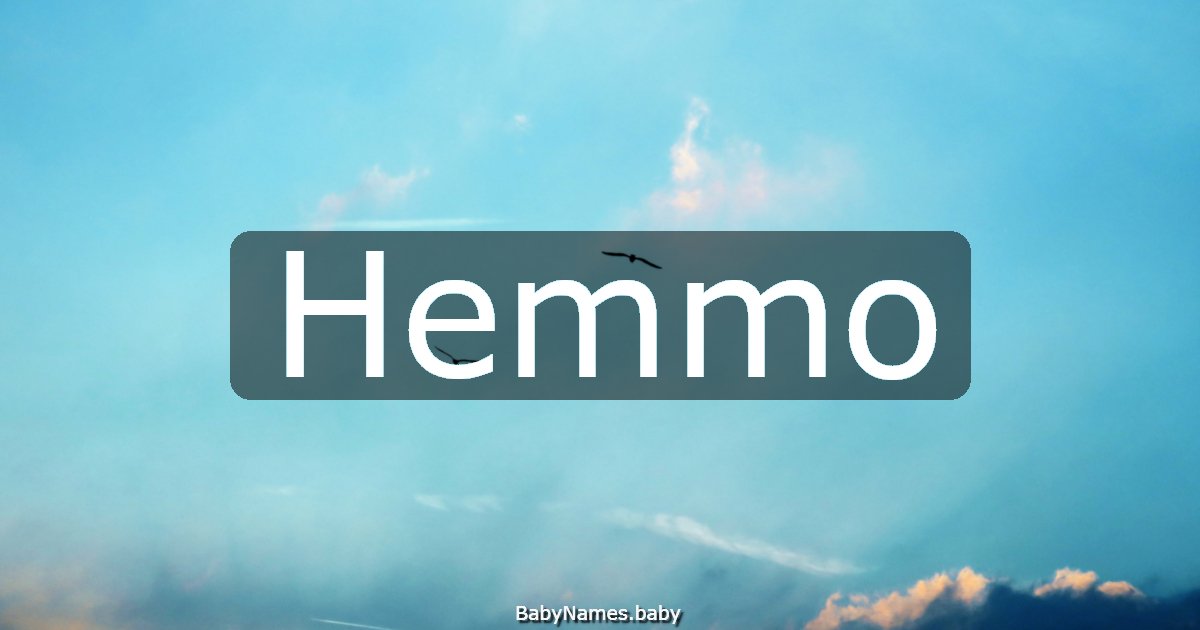 Hemmo