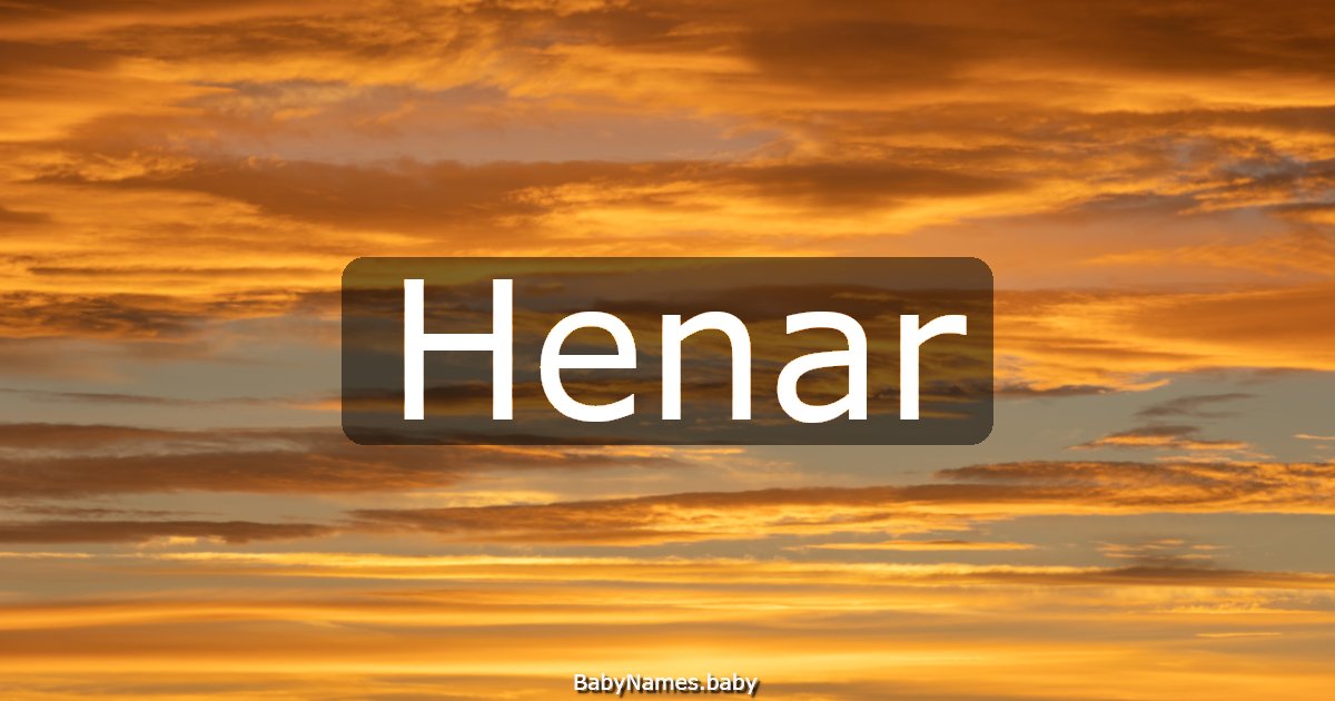 Henar
