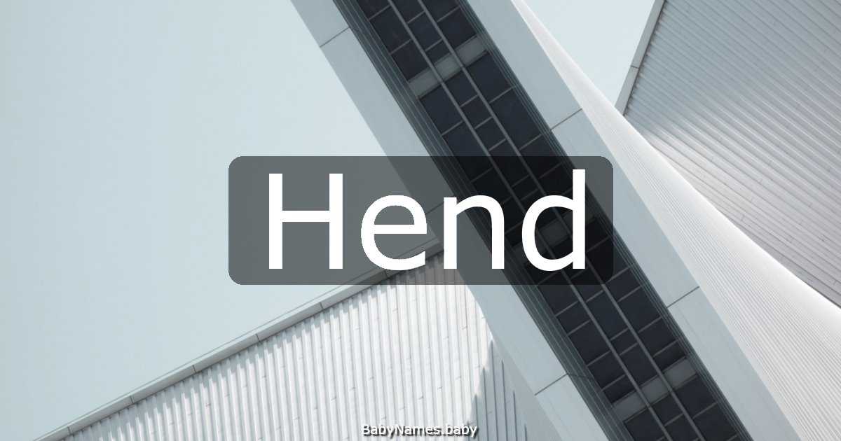 Hend