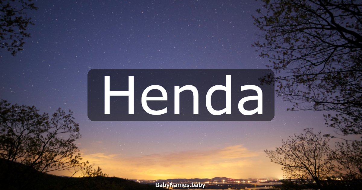 Henda