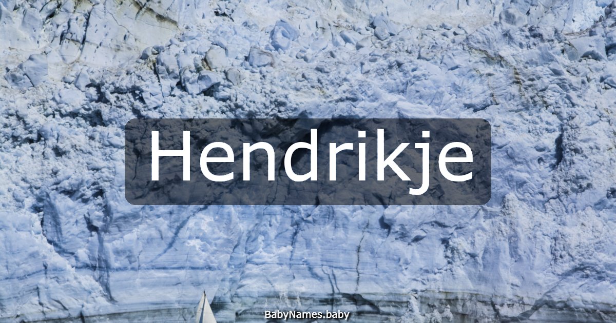 Hendrikje