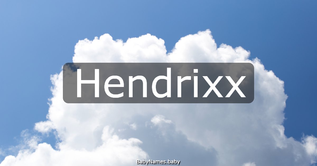 Hendrixx