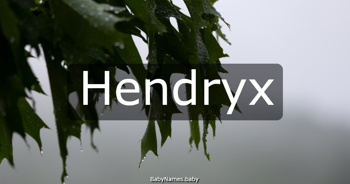Hendryx