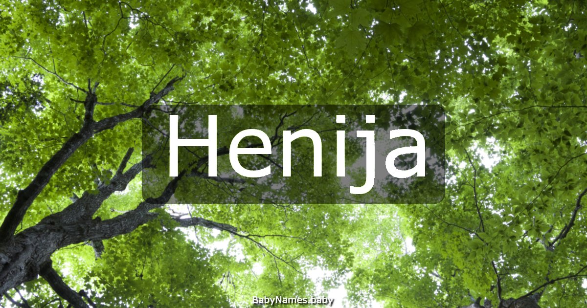 Henija