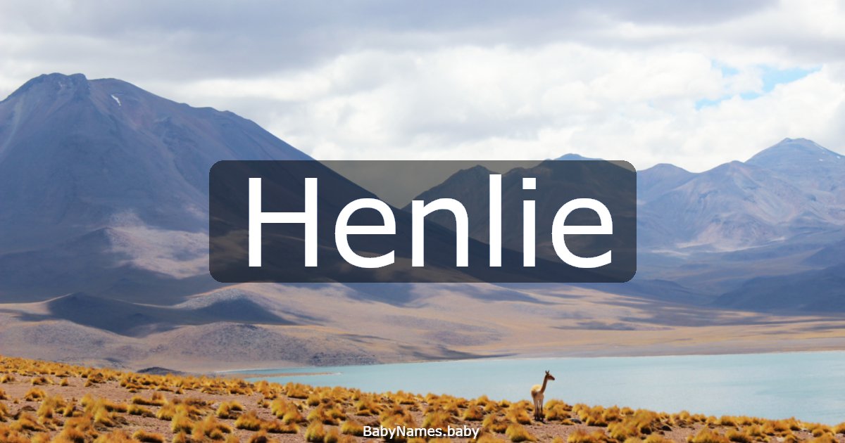 Henlie
