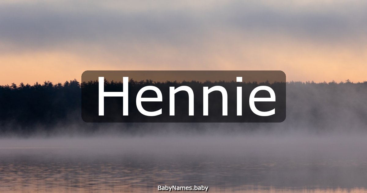 Hennie