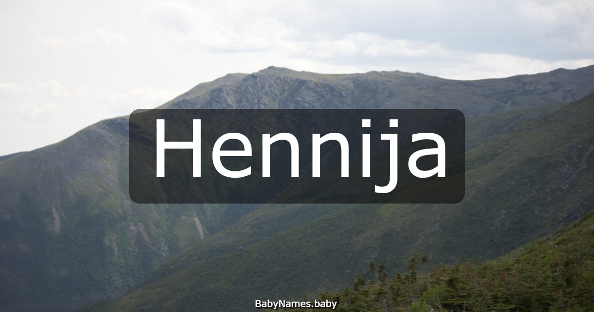 Hennija