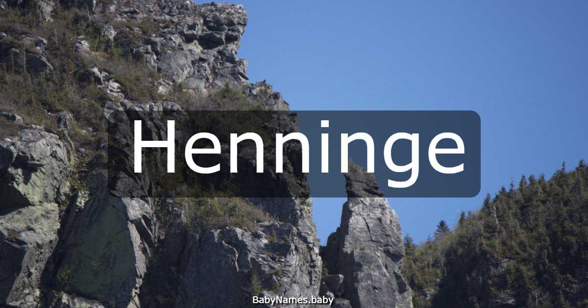 Henninge