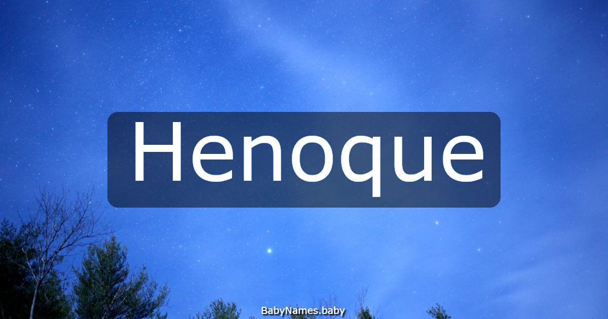 Henoque