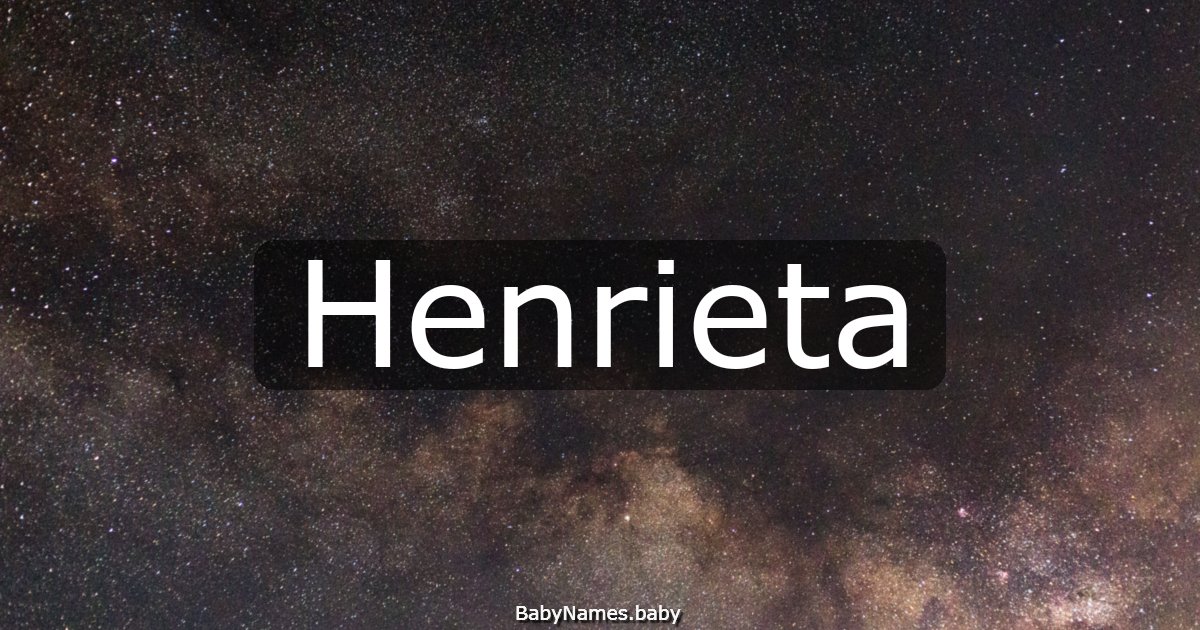 Henrieta