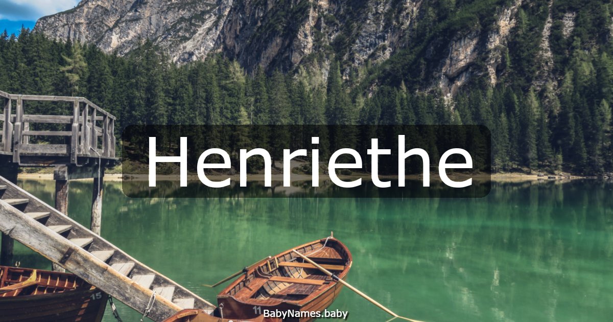 Henriethe