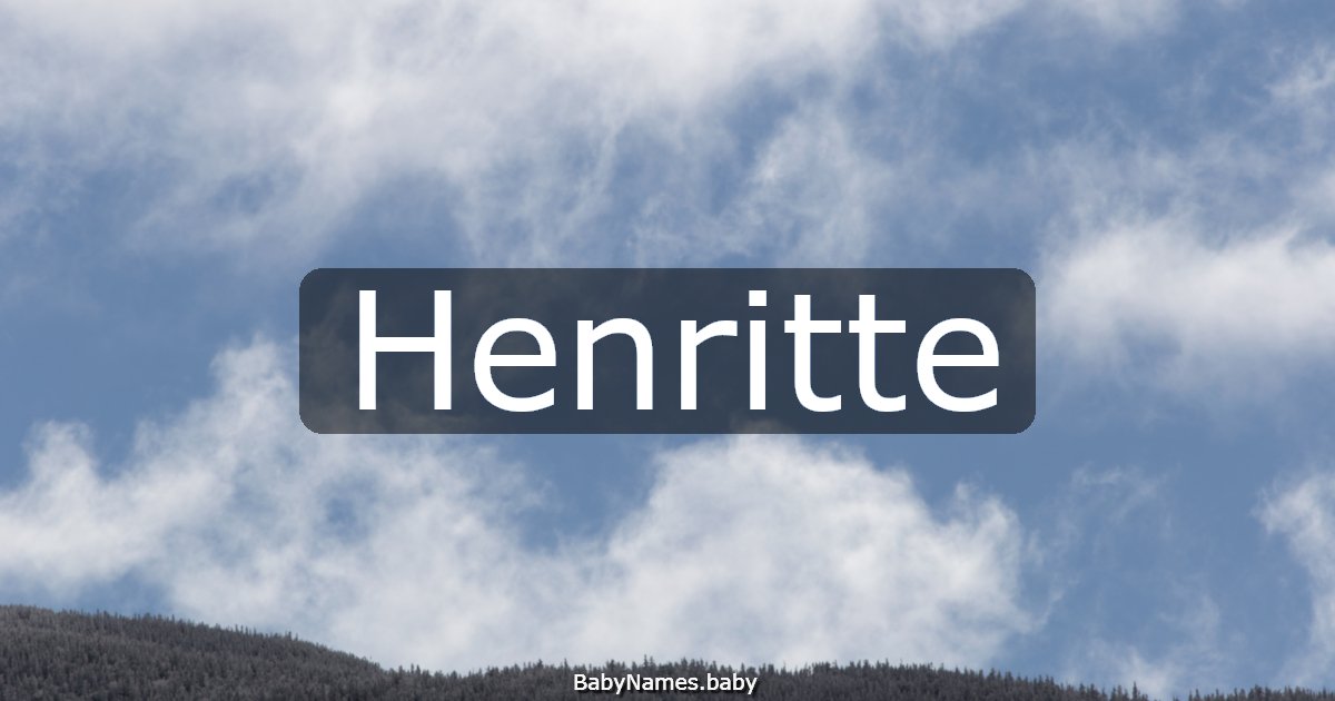 Henritte