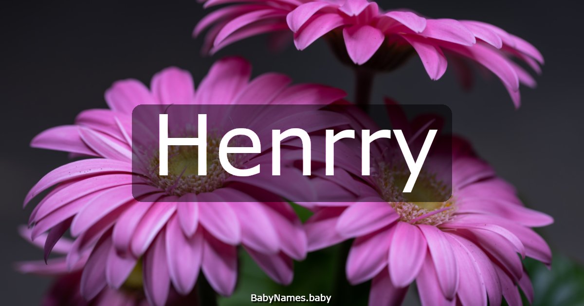 Henrry
