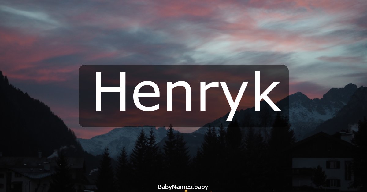 Henryk
