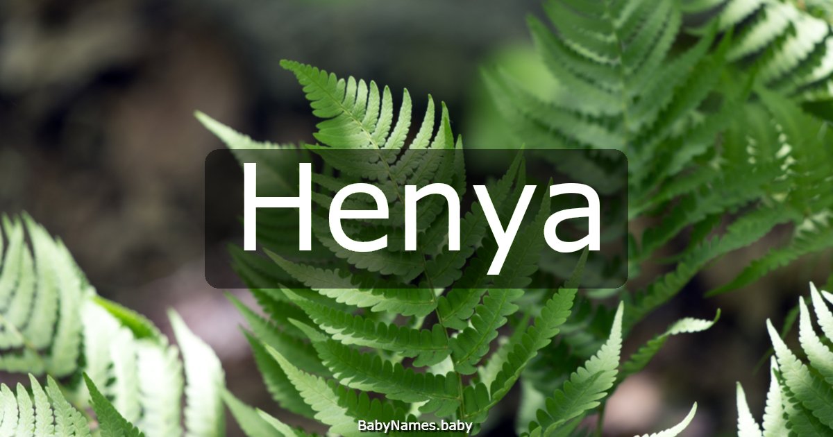 Henya