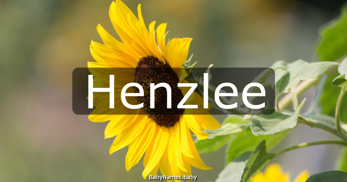 Henzlee