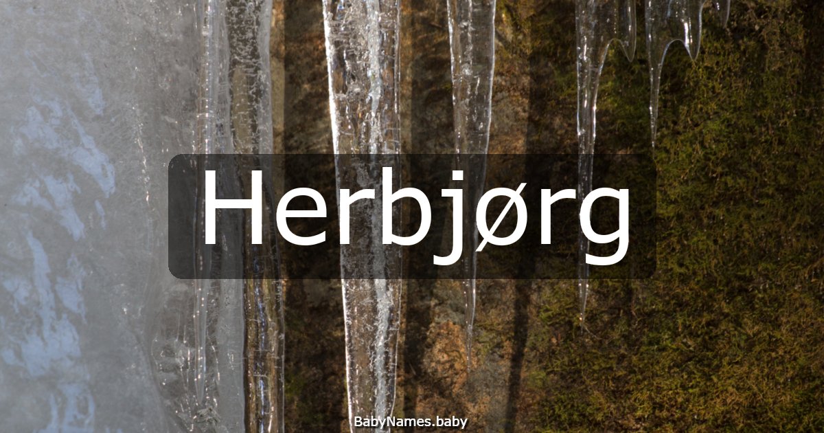 Herbjørg