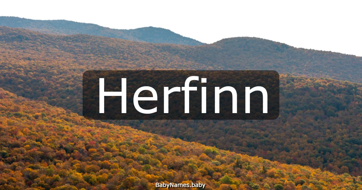 Herfinn