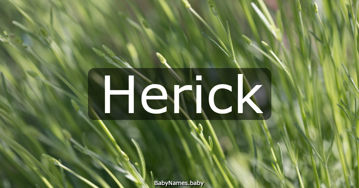 Herick