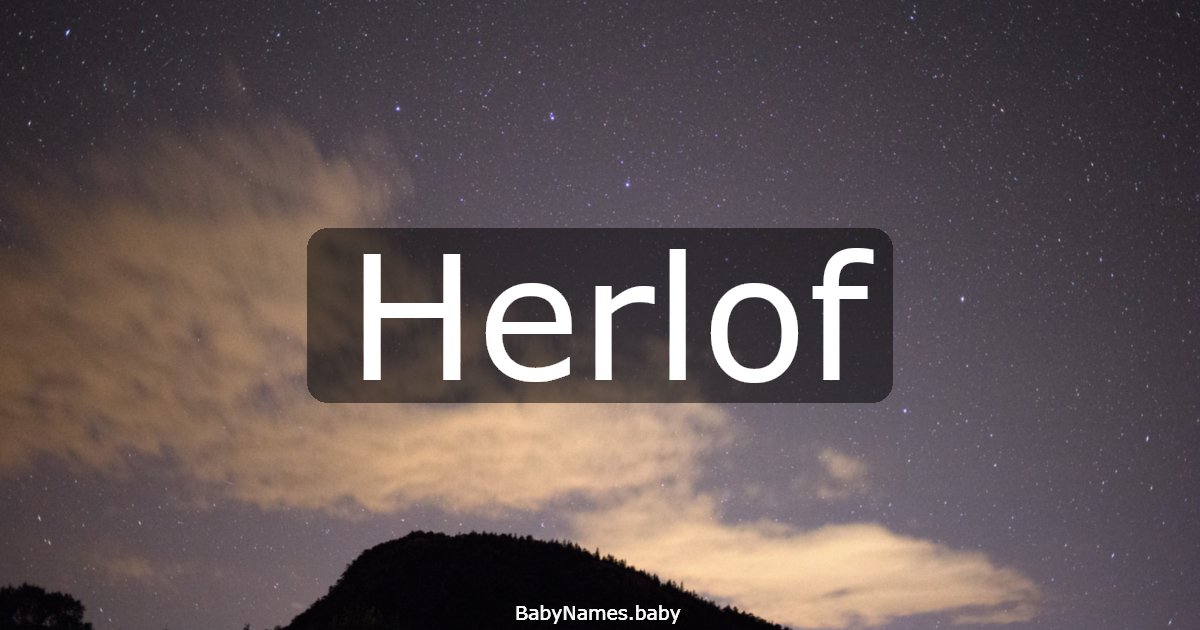 Herlof