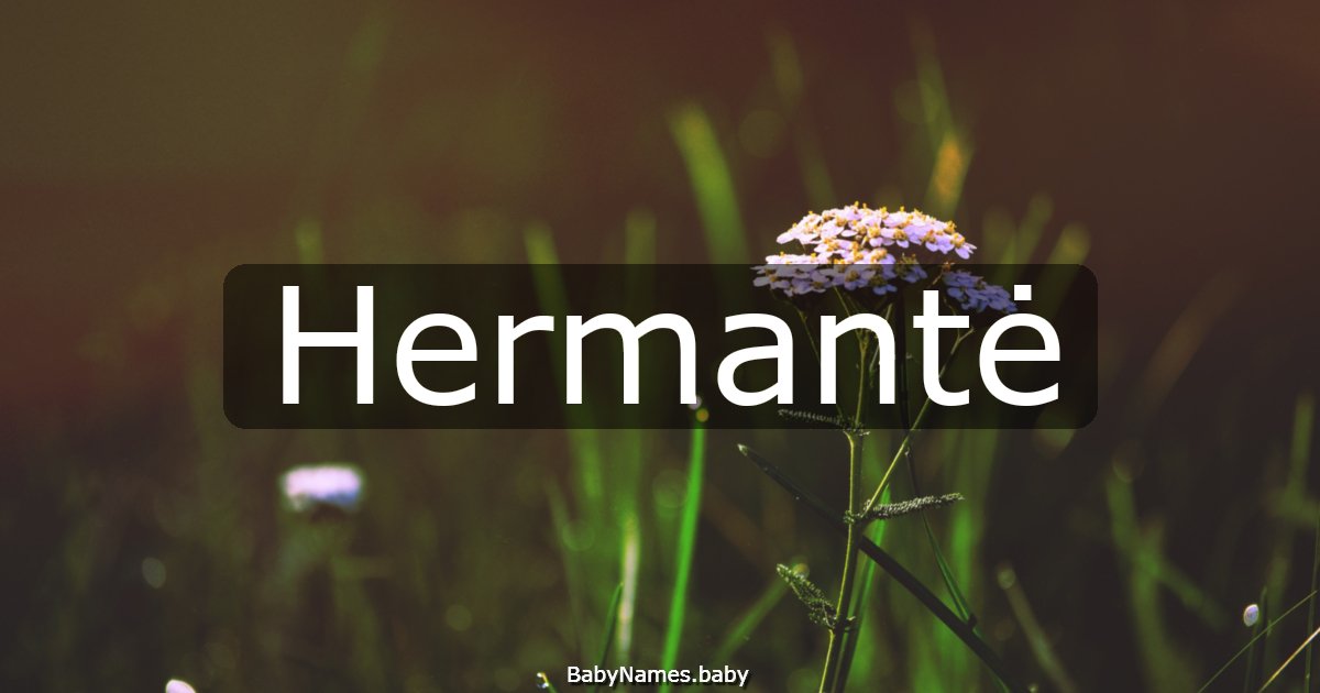 Hermantė