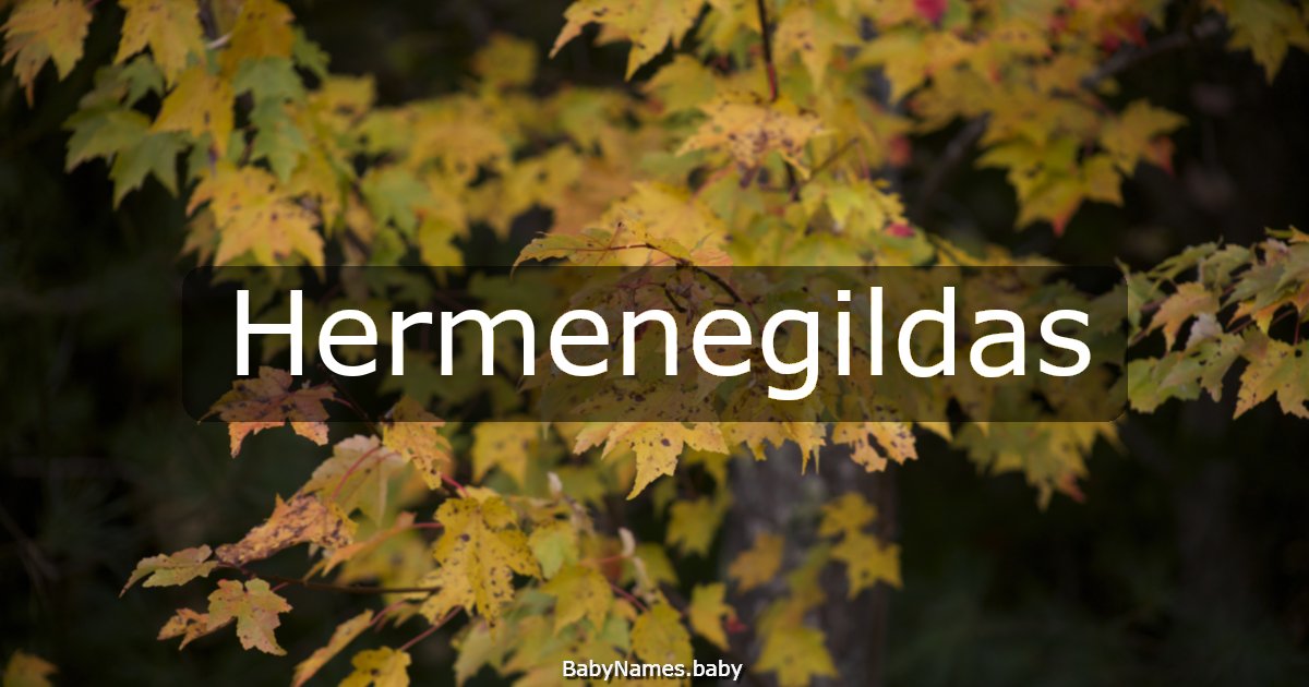Hermenegildas