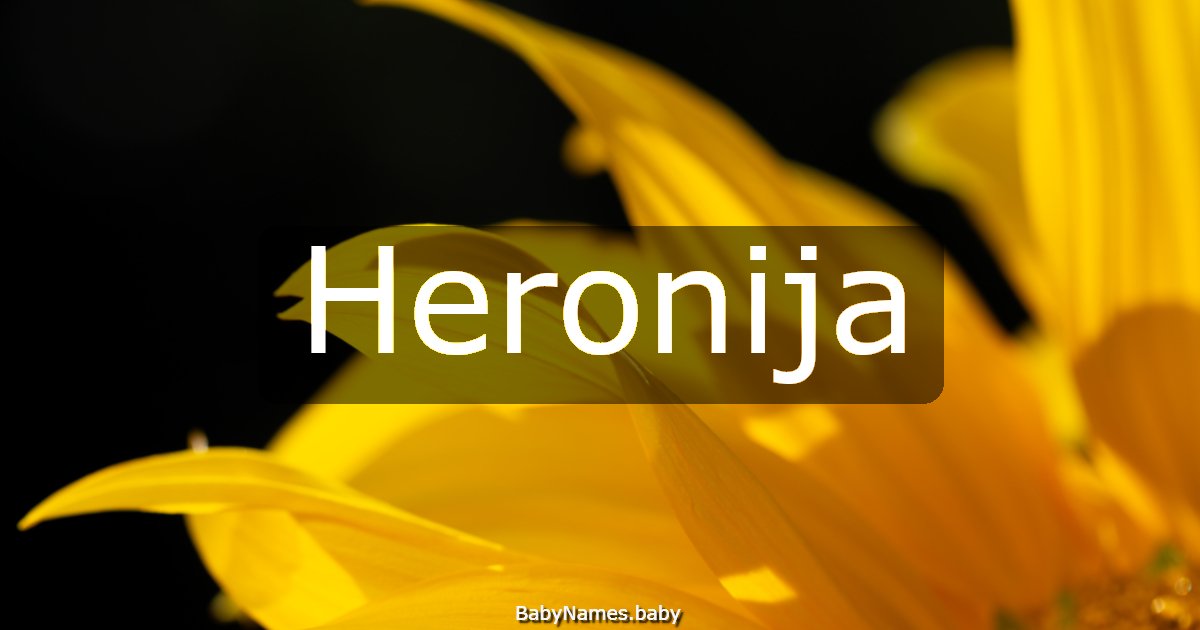 Heronija