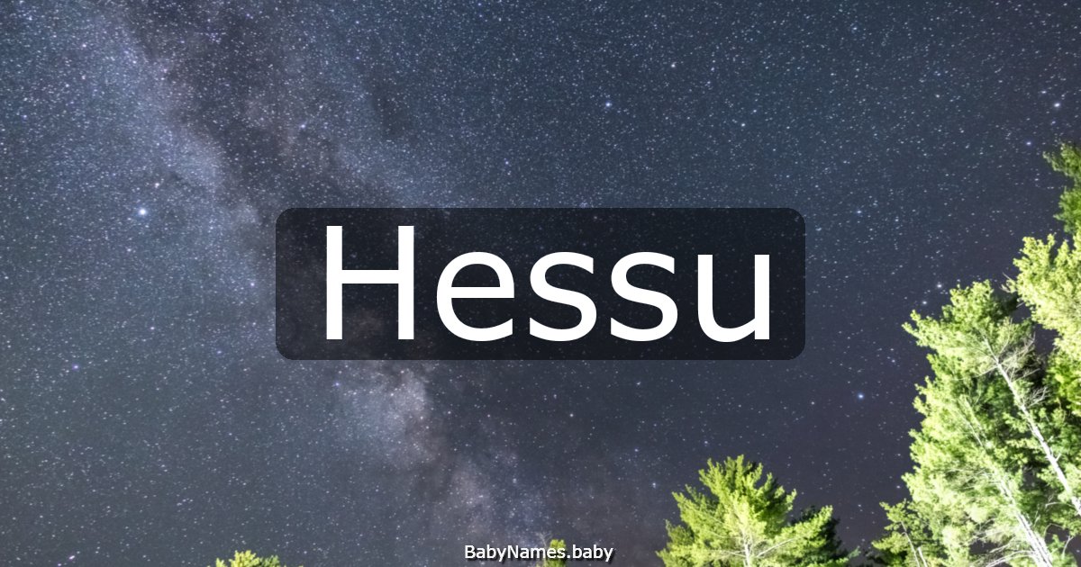 Hessu
