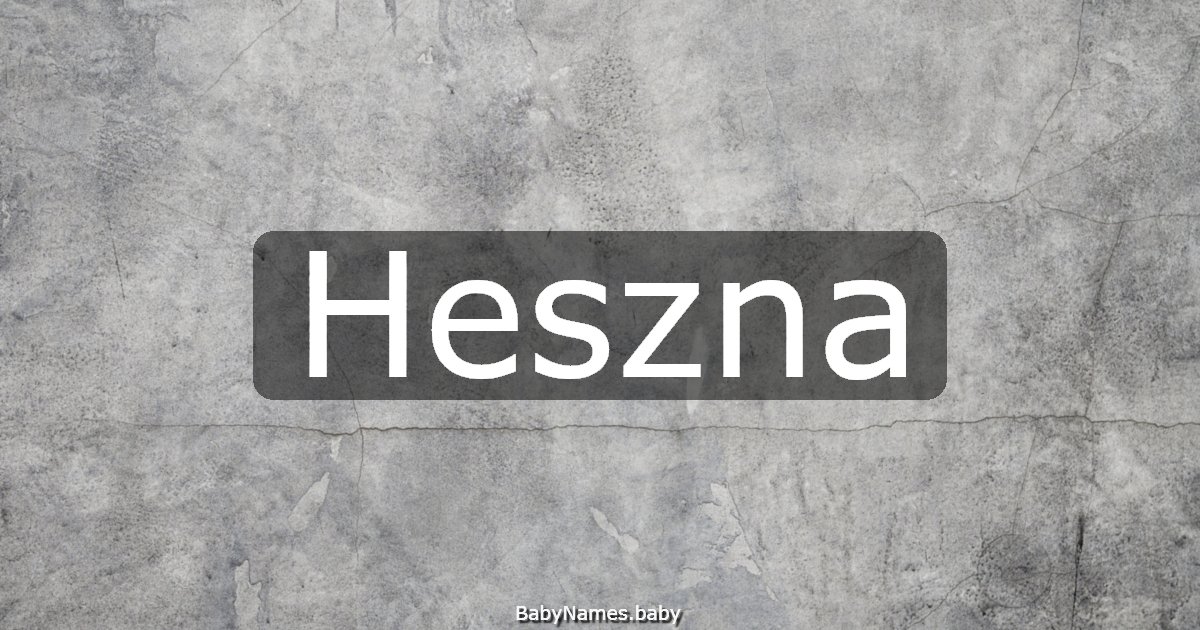 Heszna