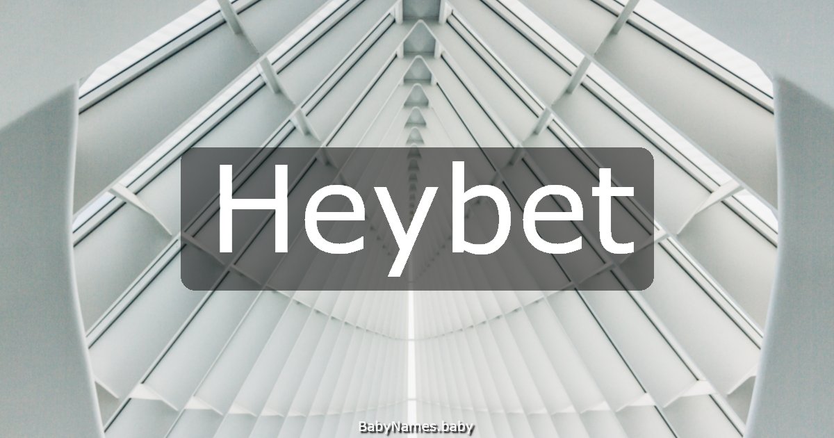 Heybet