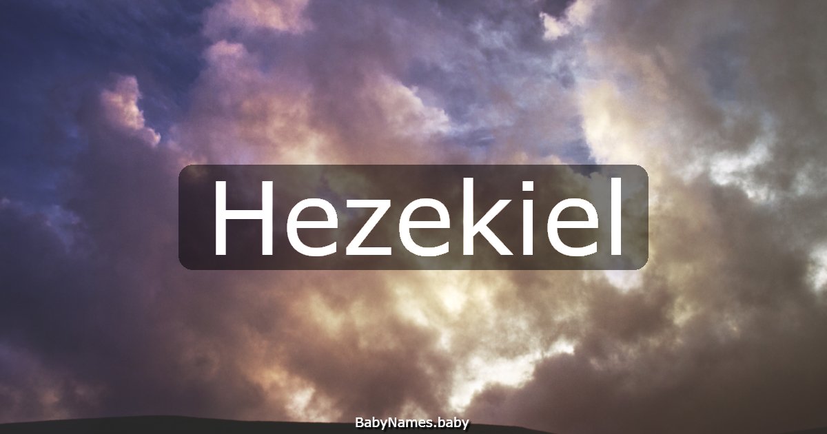Hezekiel