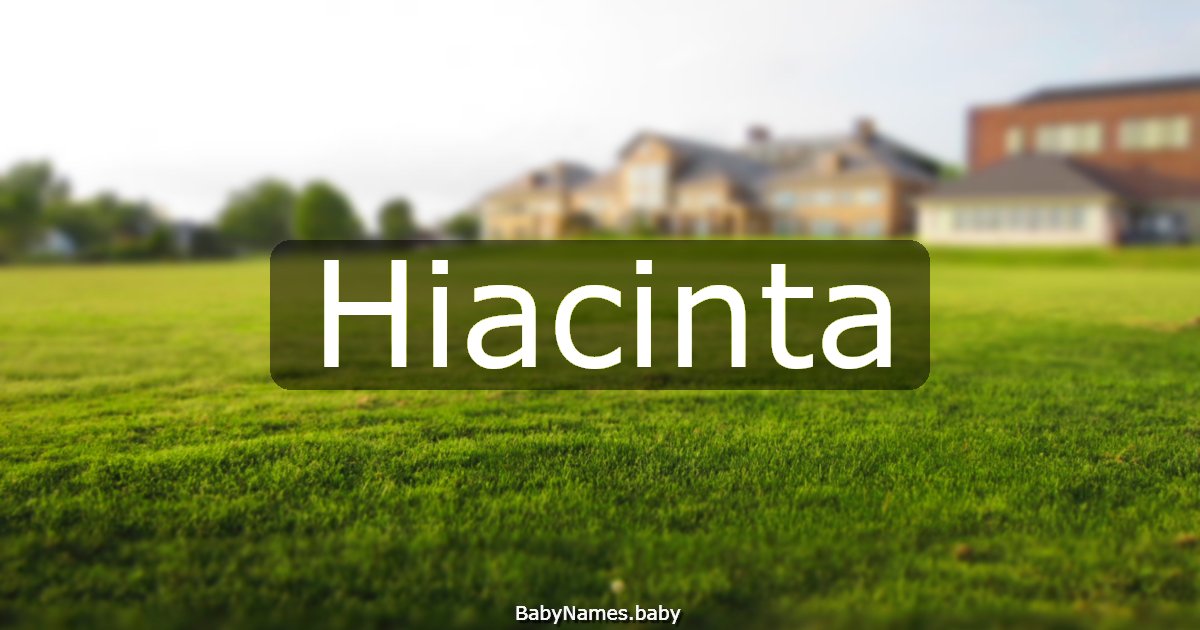 Hiacinta