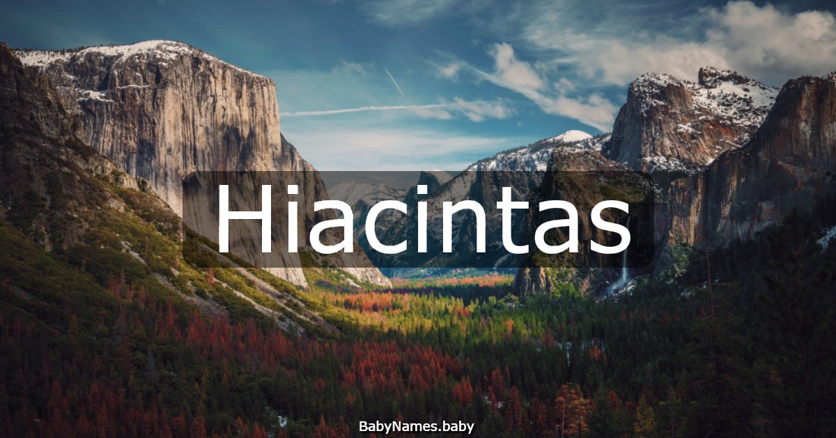 Hiacintas