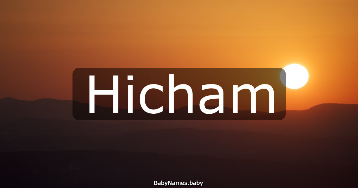 Hicham
