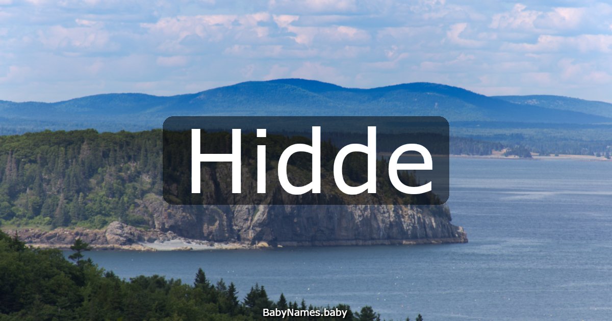 Hidde