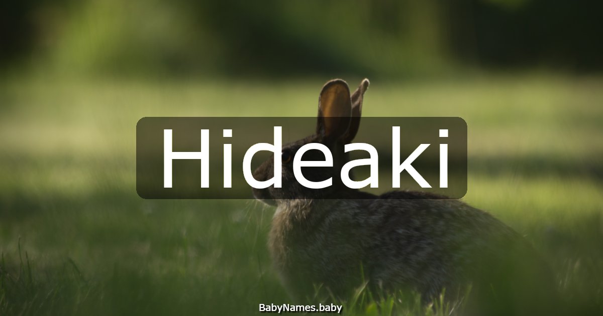 Hideaki
