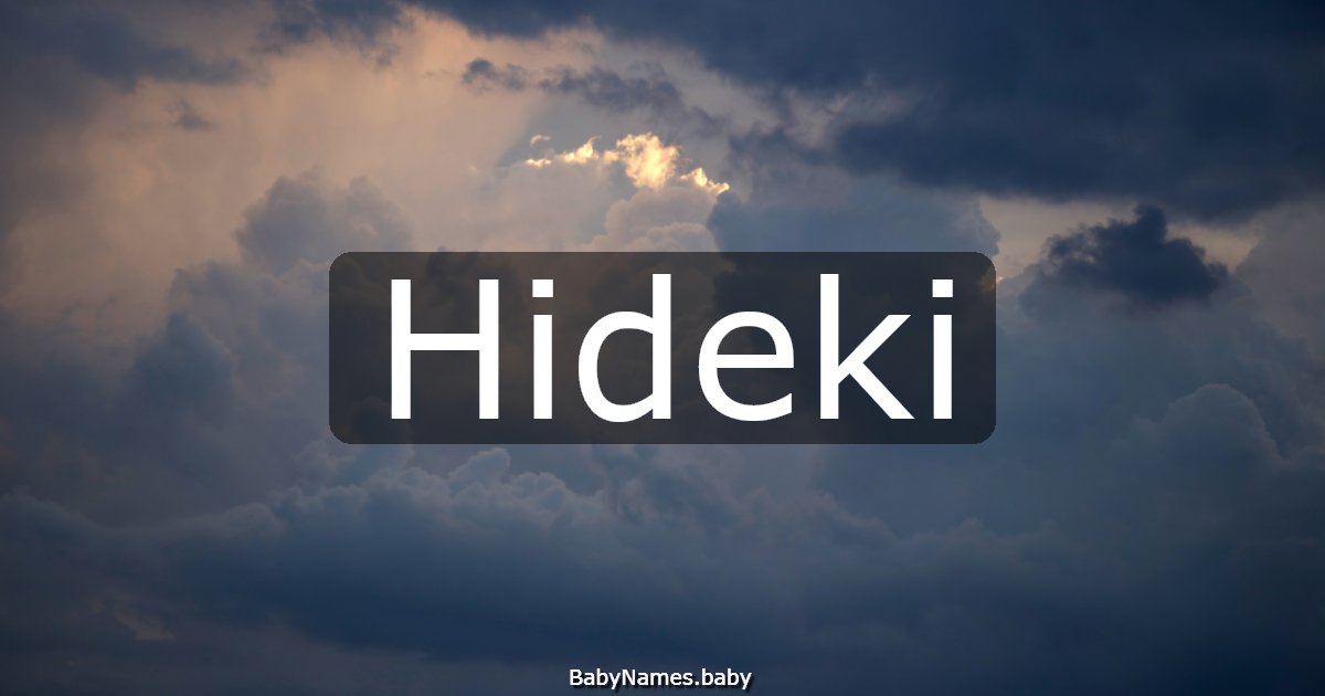 Hideki