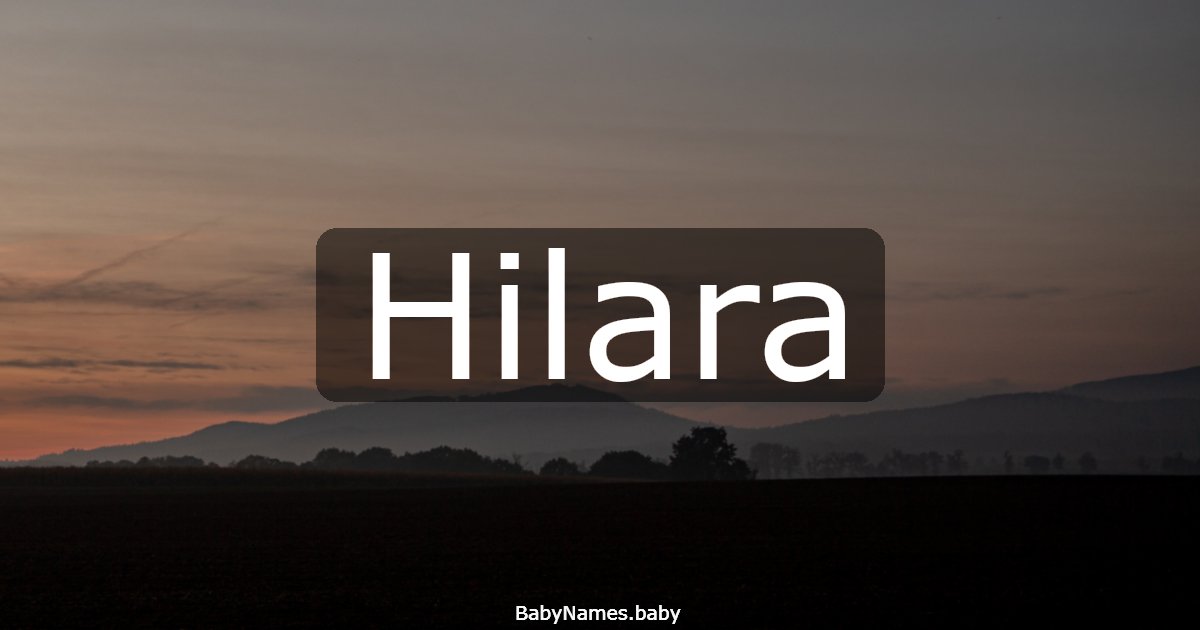 Hilara