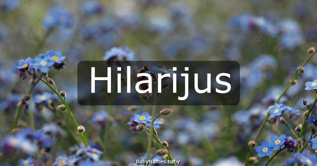Hilarijus