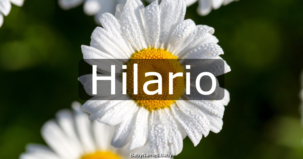 Hilario