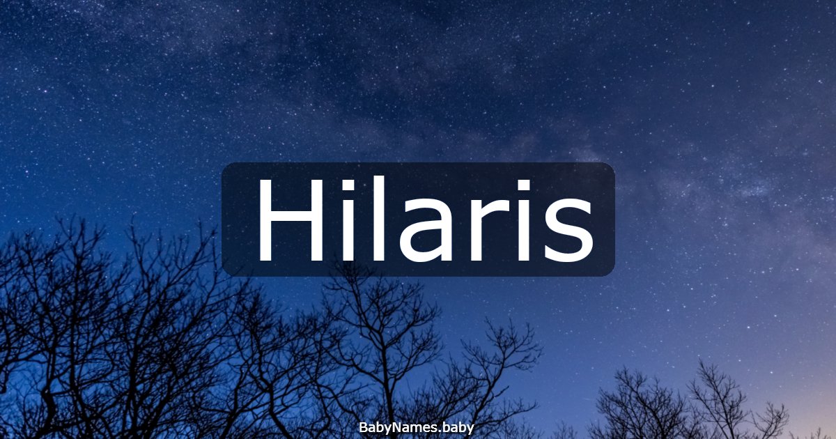 Hilaris