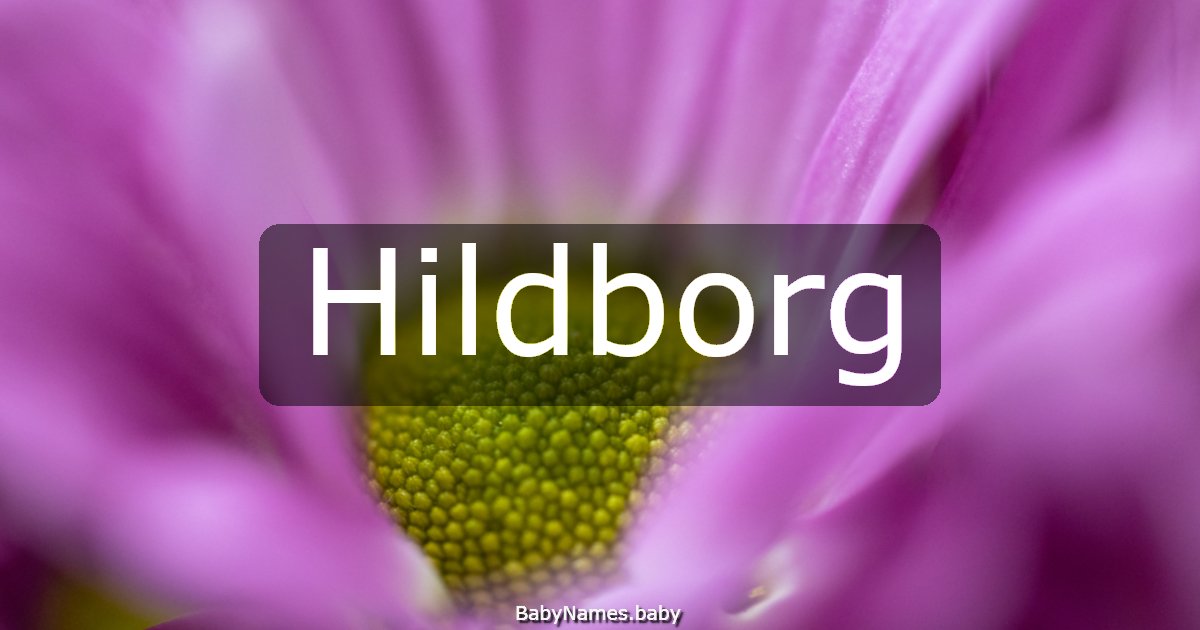 Hildborg